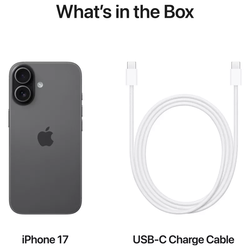 Apple iPhone 17 μαύρο - Smartphone - 256 GB