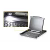 ATEN CL1000M KVM-Switch Τοποθέτηση σε rack, Μαύρο