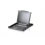 ATEN CL1000M KVM-Switch Τοποθέτηση σε rack, Μαύρο