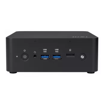 Mini PC MSI Cubi NUC AI+ 2MG-037AT συμπαγές desktop με Intel Core i9-288V, 32 GB RAM, 1 TB SSD, Windows 11 Pro, μαύρο