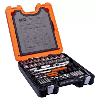 Bahco S106 Σετ καρυδάκια, 1/4 inch και 1/2 inch, 430 mm