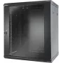Televes MSR1915B - επιτοίχιο rack - 17U - 60 kg - κλείδωμα - 33 kg - Μαύρο