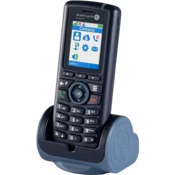 Ασύρματο DECT τηλέφωνο ALCATEL 8214 με επαναφορτιζόμενη μπαταρία και βάση φόρτισης
