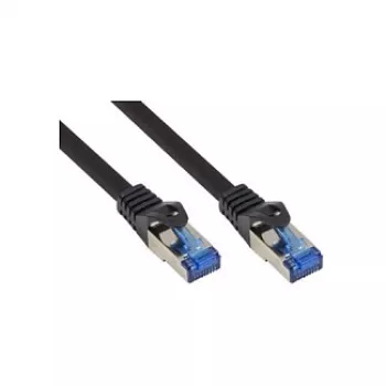 Alcasa 8060-SF100S Καλώδιο δικτύου 10 m Cat6a S/FTP (S-STP) Μαύρο (8060-SF100S)