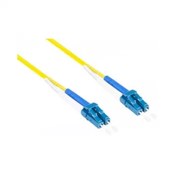 GC LW-9005LC - Καλώδιο Patch LWL Duplex OS2 9/125µ LC/LC 0.5m κίτρινο - 0,5 m - Duplex (LW-9005LC)