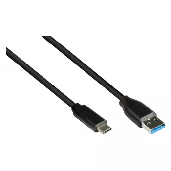 Good Connections 2831-AC005S - 0,5 m - USB A - USB C - USB 3.2 Gen 2 (3.1 Gen 2) - 10000 Mbit/s - μαύρο
