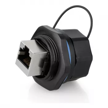 Alcasa IC06-R103 - RJ45 - μαύρο - Χαλκός - Πλαστικό - Σιλικόνη - IP65 - IP67 - -40 - 80 °C (IC06-R103)