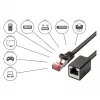 Goodconnections 8063VR-050S Καλώδιο Patch Ethernet μαύρο