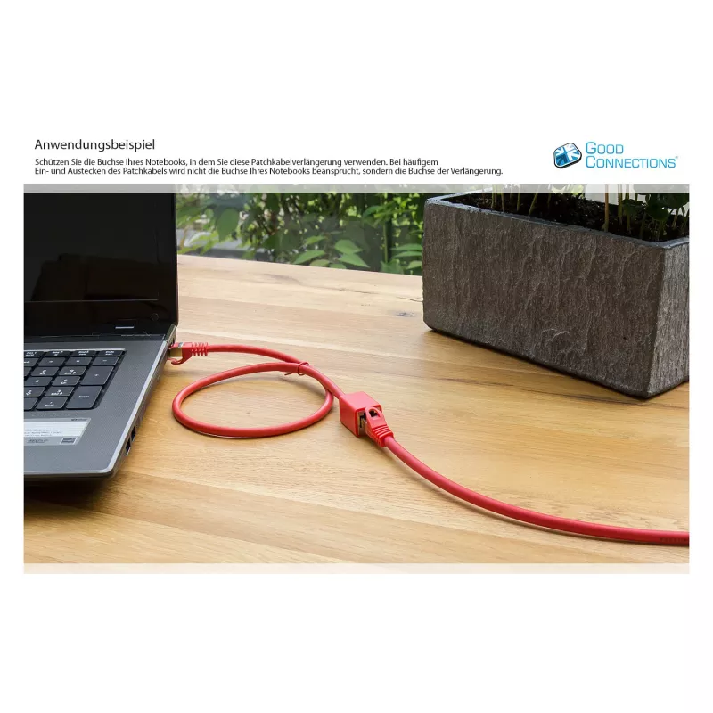 Goodconnections 8063VR-030R Καλώδιο Patch Ethernet κόκκινο