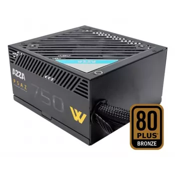 Τροφοδοτικό AZZA PSAZ-750W 750 W 20+4 pin ATX 80 PLUS Bronze μαύρο, μη αρθρωτό