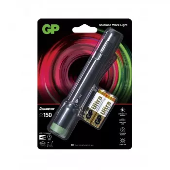 Φακός GP Lighting C33 μαύρο πράσινο