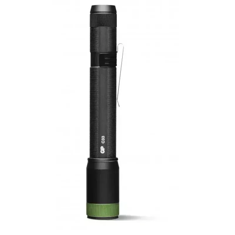 Φακός GP Lighting C33 μαύρο πράσινο