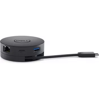 Dell Mobile Adapter DA300 - Σταθμός σύνδεσης - USB-C - VGA - 1GbE - για Latitude 3390 2-in-1, 5290, 5290 2-in-1, 5490, 5590, 7290, 7390, 7490 (470-ACWN)