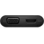 DELL USB-C - HDMI / VGA / Ethernet / USB 3.0 - μαύρο - Ενσύρματο - USB 3.2 Gen 1 (3.1 Gen 1) Type-C - 10,100,1000 Mbit/s - μαύρο - 1920 x 1080 Pixel - Dell (DA200)