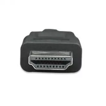 Manhattan - καλώδιο βίντεο/ήχου/δικτύου - HDMI - HDMI, 19 ακίδων (M) - HDMI, 19 ακίδων (M) - 15 m - θωρακισμένο - (HDMI 1.4) - μαύρο (323260)