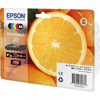 Μελανοδοχείο Epson Ink C13T33374011/33 πολυσυσκευασία BK PBK C M Y