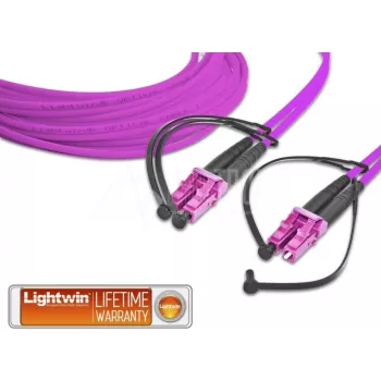 Lightwin Patchkabel, Multimode LC-LC 3m OM4 (LDP-50 LC-LC 3.0 OM4)