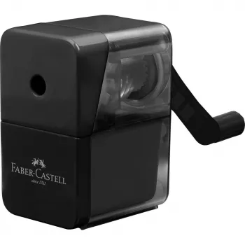 Χειροκίνητη ξύστρα Faber-Castell 180984 μαύρο