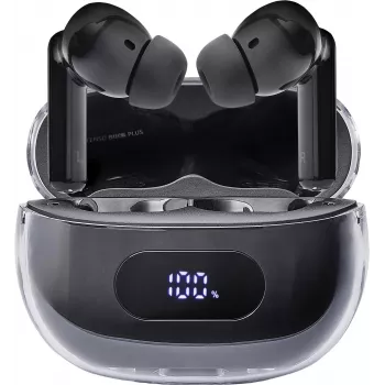 Intenso Buds Earphone Plus T310AE μαύρα ακουστικά True Wireless Stereo (TWS) In-Ear κλήσεις/μουσική/αθλητισμός/καθημερινή χρήση USB Type-C Bluetooth μαύρο (3720310)