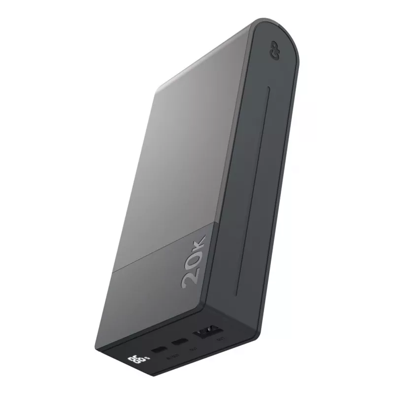 GP Battery GP PowerBank M2+ 20C 20000mAh 2xUSB-C/1xUSB-A μαύρο LED-Anz. (GPPBM20CGYMSR287)