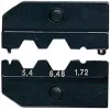 Knipex Προφίλ πρέσας RG 58, 59, 62, 71, 223 Ομοαξονικοί σύνδεσμοι 97 49 40 (97 49 40)