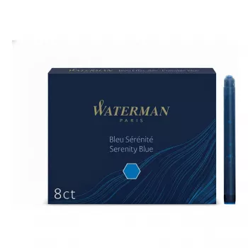 Ανταλλακτικό μελάνι στυλό Waterman S0110860 Μπλε