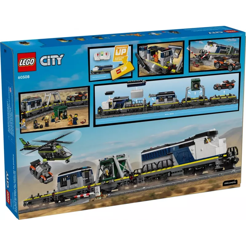 LEGO CITY 60508 Ληστεία τρένου της αστυνομίας