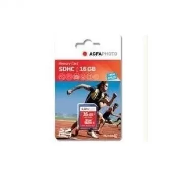 AgfaPhoto High Speed - Κάρτα μνήμης flash - 16 GB - Κάρτα SDHC (10426)