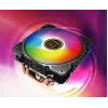 Ψύκτρα CPU Gembird CPU-HURACAN-ARGB-X140 12 cm Μαύρο Λευκό 800-1600 rpm