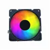Ψύκτρα CPU Gembird CPU-HURACAN-ARGB-X140 12 cm Μαύρο Λευκό 800-1600 rpm