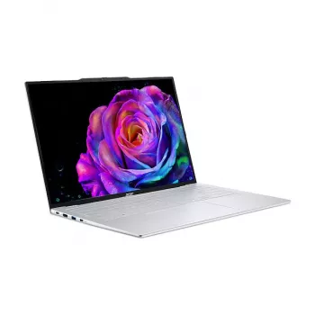 Laptop Acer Swift Air 16 OLED SFA16-61M-R2T2 — AMD Ryzen AI 5 330, 16 ίντσες WUXGA, 16 GB RAM, 512 GB SSD, Windows 11 Home, Ασημί