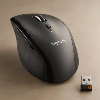 Logitech Marathon M705 Ποντίκι Ασύρματο USB Μαύρο