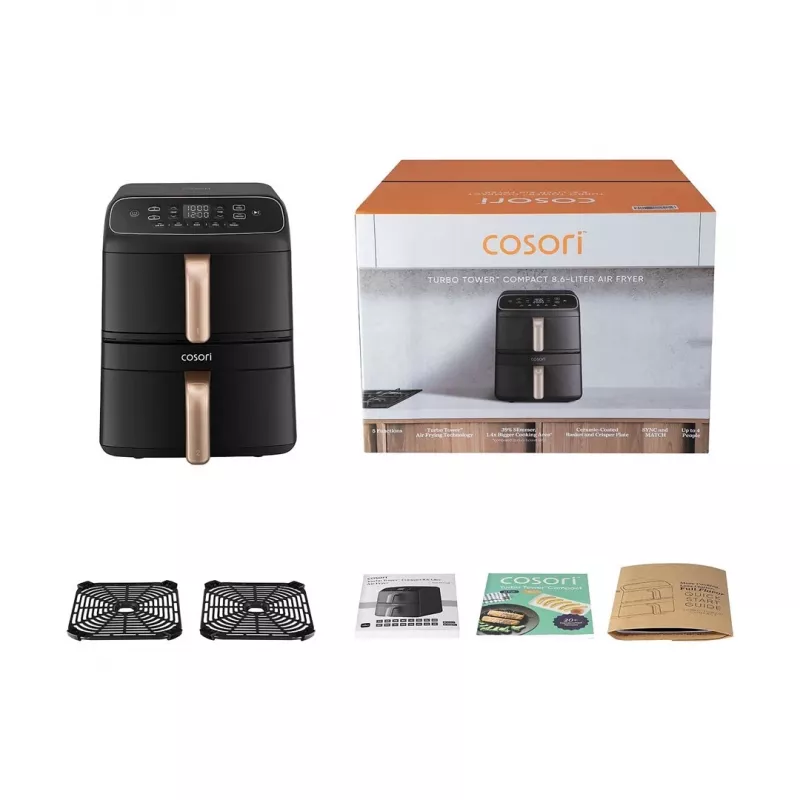 Φριτέζα θερμού αέρα Turbo Tower Compact 8,6 L COSORI