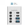 Hub USB 3.2 Gen 1, 4 θύρες, USB-A/C, διακόπτης on/off