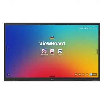 ViewBoard 41 Serie Touchscreen 75ZOLL UHD, Android 16 EDLA, IR 450 Nits, 2x20W + Sub 15W + 8 Array-Μικρόφωνο, 3 x USB-C 8/128GB, 8-Kern C
