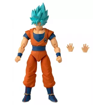 Φιγούρα δράσης Bandai Dragon Stars Super Saiyan Blue Goku V2 — συλλεκτική, με δυνατότητα στάσης
