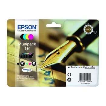 Μελάνια Epson C13T16P84510 T16P8 XL Multipack 6 χρωμάτων (μαύρο, κίτρινο, cyan, magenta, ανοιχτό cyan, ανοιχτό magenta)