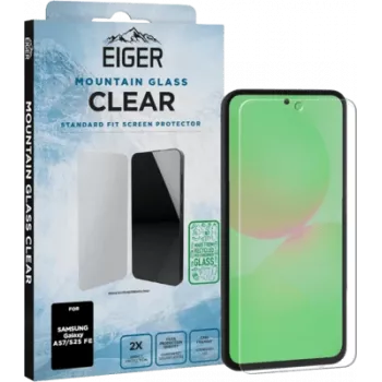 Eiger Mountain Glass Clear Σκληρυμένο γυαλί προστασίας οθόνης για Samsung Galaxy A57/S25 FE (EGSP01123)