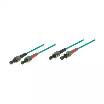 Καλώδιο patch οπτικής ίνας Duplex OM3 (Multimode, 50/125) ST/ST, LSZH, 3m, Good Connections®