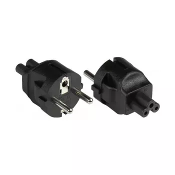 Good Connections PA-0005S - Type E/F hybrid - C5 - 250 V - 2,5 A - Μαύρο - Πολυβινυλοχλωρίδιο (PVC)