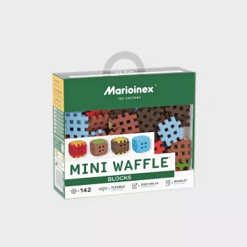 Τουβλάκια κατασκευής Marioinex Mini Waffel Μοντέλο 908204 — Σετ 142 τεμαχίων