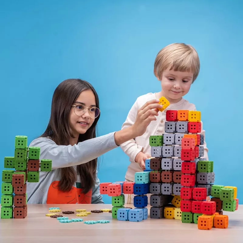 Τουβλάκια κατασκευής Marioinex Mini Waffel Μοντέλο 908204 — Σετ 142 τεμαχίων