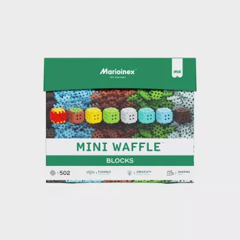 Παιχνίδι κατασκευής Marioinex Klocki Waffle Mini Blocks — 502 τεμάχια