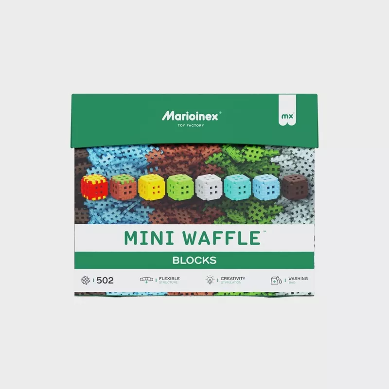 Παιχνίδι κατασκευής Marioinex Klocki Waffle Mini Blocks — 502 τεμάχια