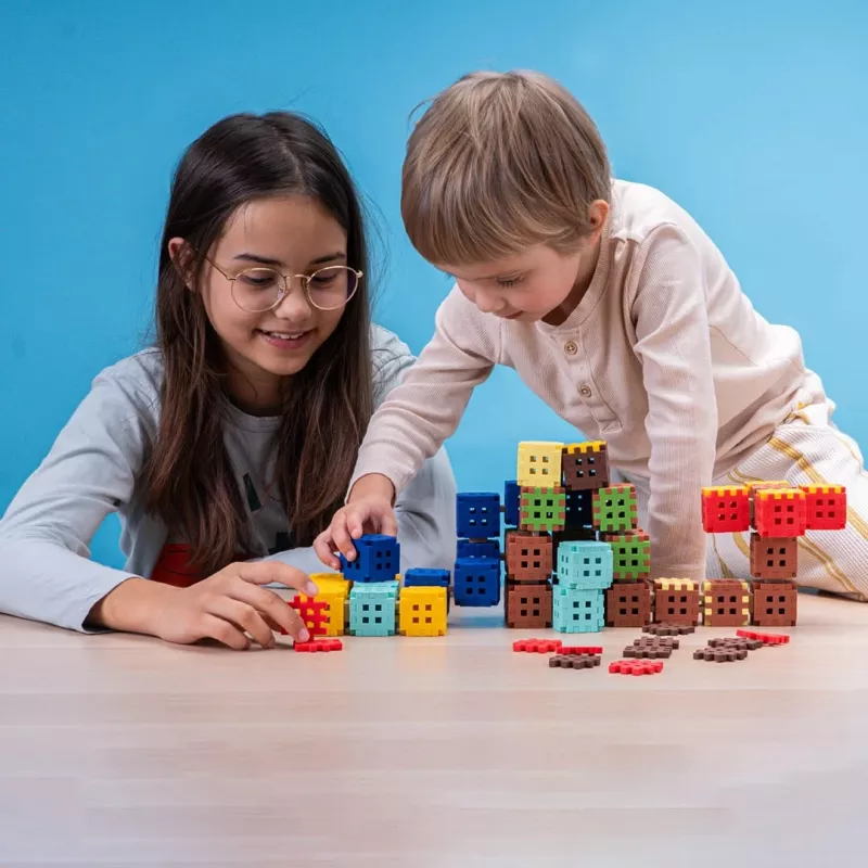 Παιχνίδι κατασκευής Marioinex Klocki Waffle Mini Blocks — 502 τεμάχια