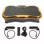 Extralink Πλατφόρμα δόνησης για προπόνηση Fitness Moonwalk Spinmove Gold