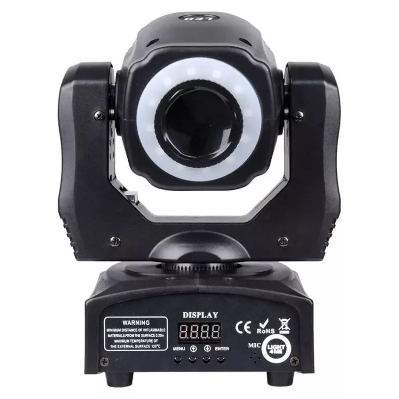 LIGHT4ME Mini Spot 60 Ring - LED Moving-Head