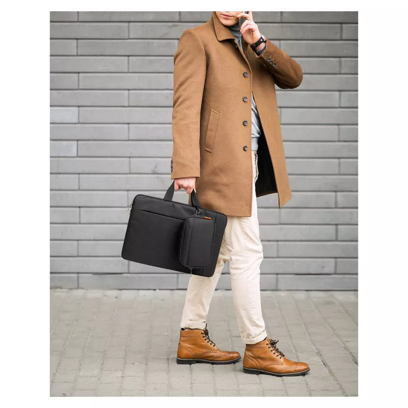 Inateck LB02014-15 Τσάντα φορητού υπολογιστή, 15-15,6", αδιάβροχη, μαύρο