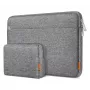 Θήκη προστασίας Inateck LB01005 για laptop 35,6 cm (14 ίντσες), γκρι, μονόχρωμη επιφάνεια