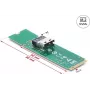 Μετατροπέας M.2 Key M σε 1× SFF-8654 4i DELOCK 64361